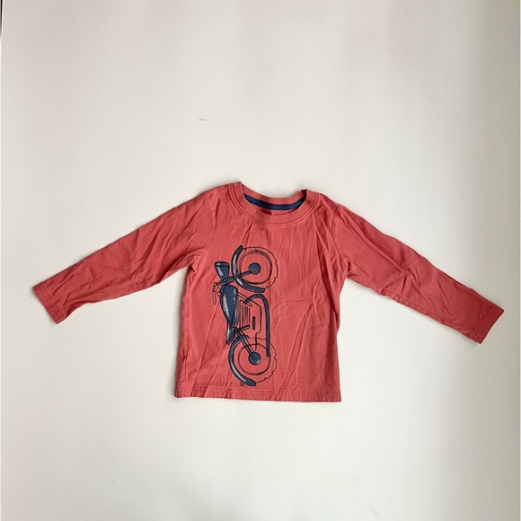 Tea Collection Long Sleeve Motorcycle Tee Size 3 - Picture 1 of 3